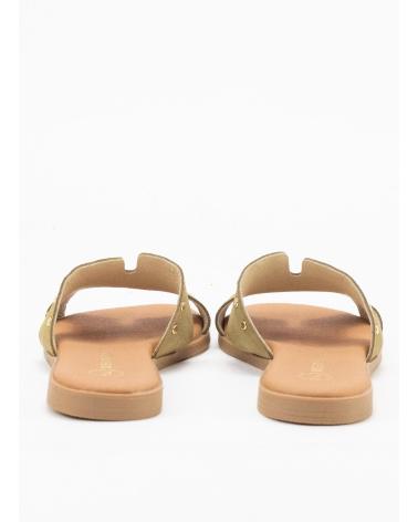 Sandali per Donna KESLEM SANDALIA MUJER 2029 EN PIEL KAKI