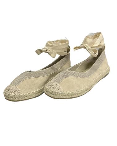 Bailarinas de Mujer CALZADOMANIA ESPARTO TIRA CON CUERDAS BEIG