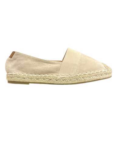 Woman shoes CALZADOMANIA ESPARTO PLANA ELASTICO CAMEL