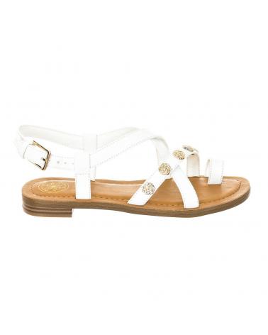 Sandalias De Mujer GUESS SANDALIAS PLANAS FL6GIELEA03  BLANCO