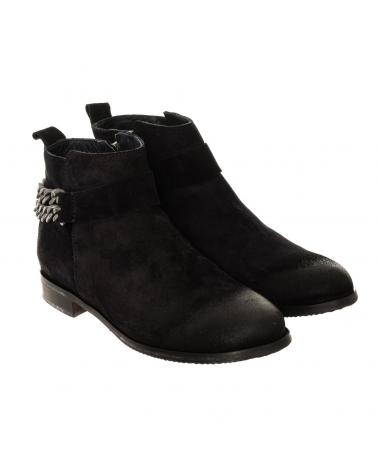 Stiefel für Damen TOMMY HILFIGER BOTINES MUJER DE PIEL EN56819820 NEGRO