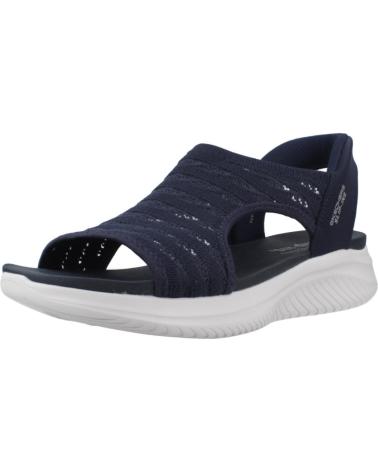 Sandálias de Mulher SKECHERS SANDALIAS PLANAS MUJER 119805 MARINO AZUL