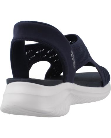 Sandálias de Mulher SKECHERS SANDALIAS PLANAS MUJER 119805 MARINO AZUL