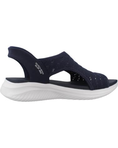 Sandálias de Mulher SKECHERS SANDALIAS PLANAS MUJER 119805 MARINO AZUL