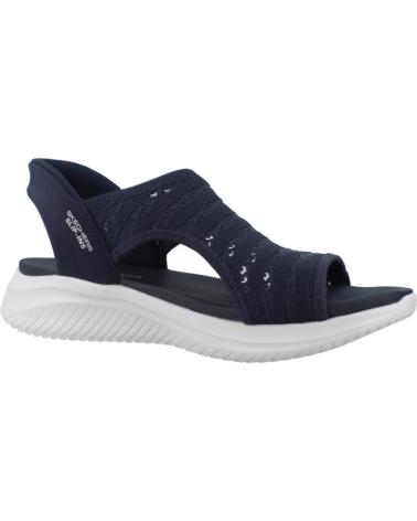 Sandálias de Mulher SKECHERS SANDALIAS PLANAS MUJER 119805 MARINO AZUL