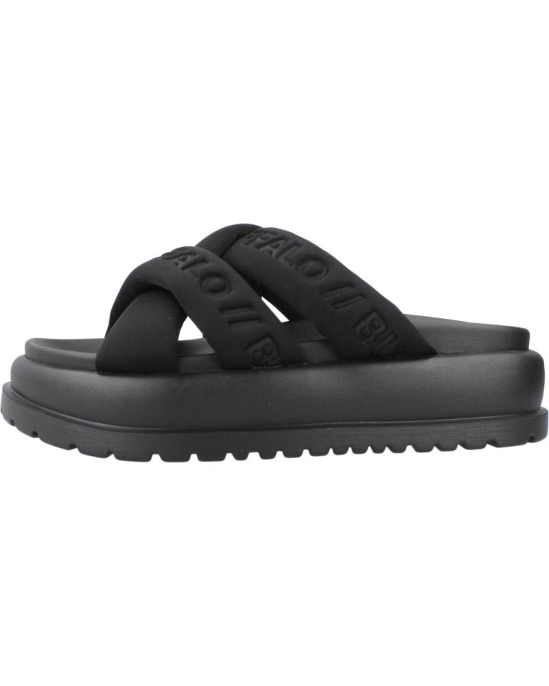 Sandalias de Mujer BUFFALO SANDALIAS MUJER MODELO PALMA CROSS COLOR NEGRO BLACK Sandalias de Mujer BUFFALO SANDALIAS MUJER MODELO PALMA CROSS COLOR NEGRO BLACK