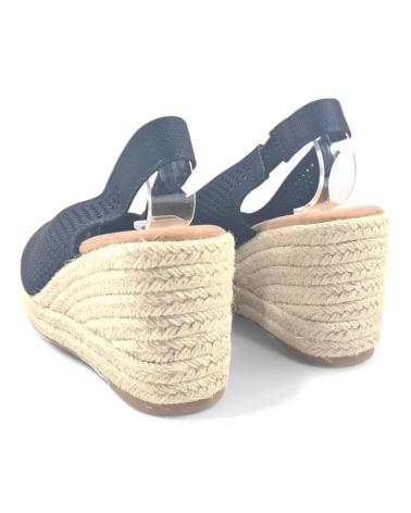 Sandales pour Femme TIMBOS SANDALIA CUNA ESPARTO MUJER 131295 NEGRO
