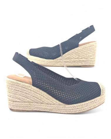 Sandales pour Femme TIMBOS SANDALIA CUNA ESPARTO MUJER 131295 NEGRO