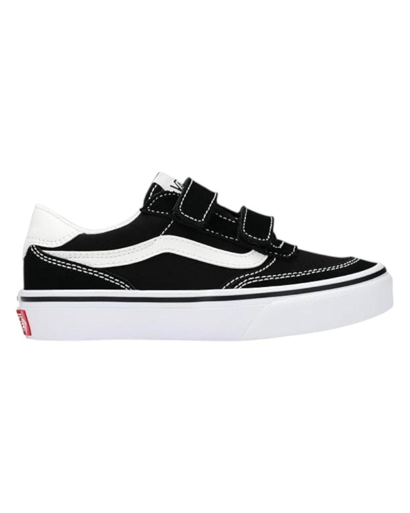 Sneaker für Mädchen und Junge VANS OFF THE WALL ZAPATILLAS VANS BROOKLYN LS V SUEDE CANVAS BLANCAS VN0 NEGRO