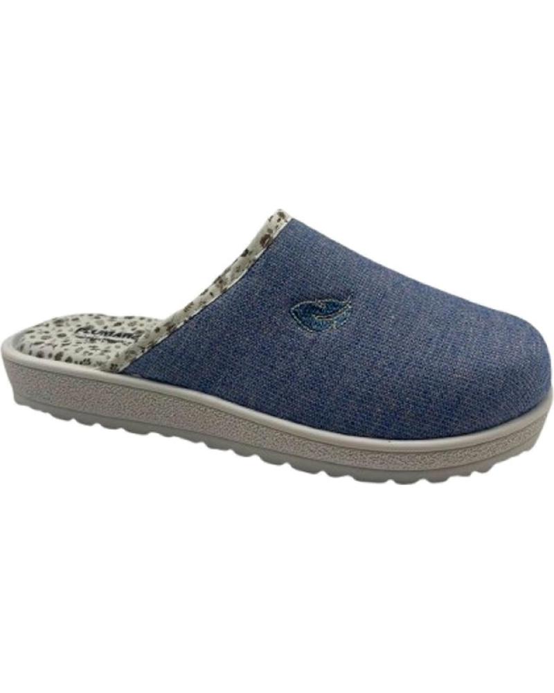 ROAL PLUMAFLEX HOME SLIPPERS 80050 JEANS BLUE AZUL