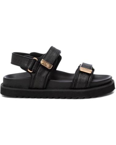 Sandales pour Femme XTI SANDALIAS PLANAS MUJER 144128 NEGRO