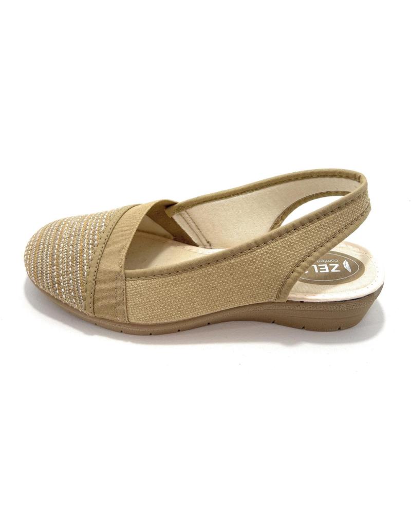 Pantoufles pour Femme SELQUIR ZAPATILLAS MUJER PASEO ELASTICO DESTALON AMARILLO