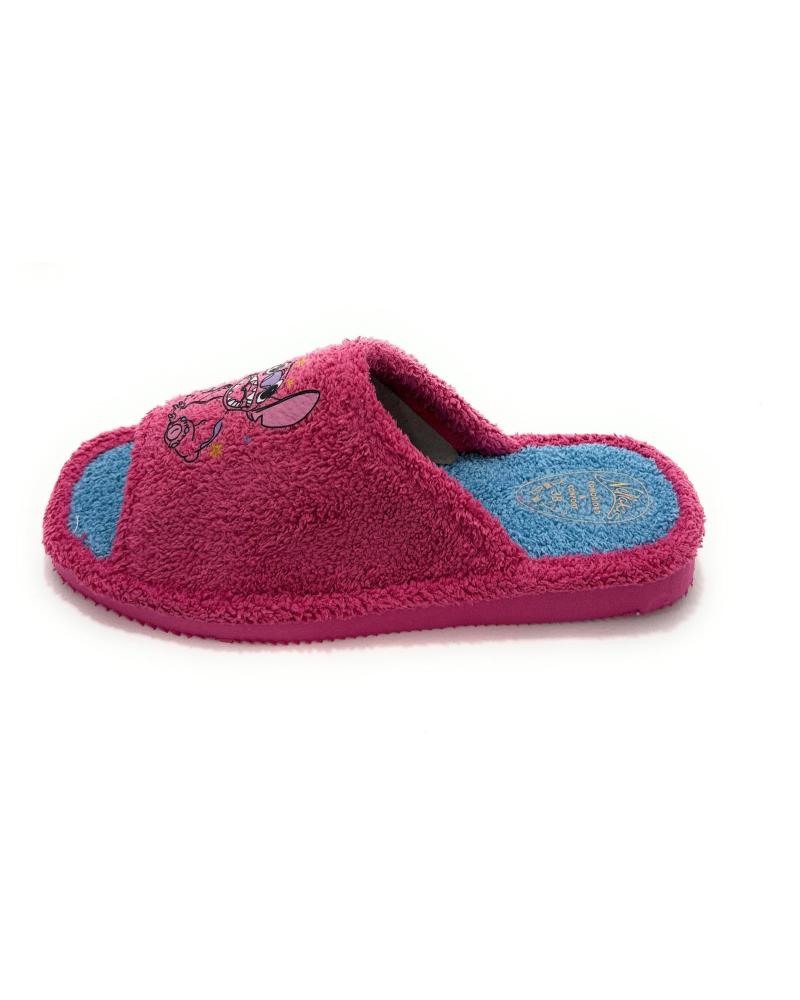 Pantofole per Donna SELQUIR ZAPATILLAS CASA MUJER RIZO PUNTA ABIERTA MORADO