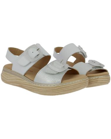 Sandali per Donna D`CUTILLAS SANDALIAS DE MUJER DOCTOR CUTILLAS 46019 AUTOADHERENTES BLANCO