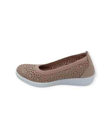 Zapatos de cuña de Mujer D`CUTILLAS ZAPATO CALADO BEIGE
