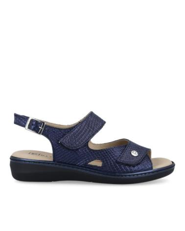 Sandalias de Mujer PITILLOS SANDALIA VELCRO AZUL