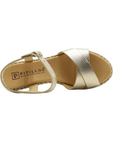 Sandalias de Mujer PITILLOS SANDALIA 10568 ORO
