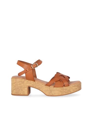 Sandalias de Mujer CHIKA10 CAPRI 01 CUERO-TAN