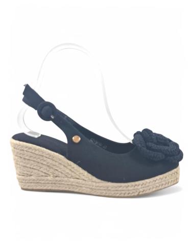 Sandales pour Femme TIMBOS SANDALIA CUNA ESPARTO MUJER 131289 NEGRO