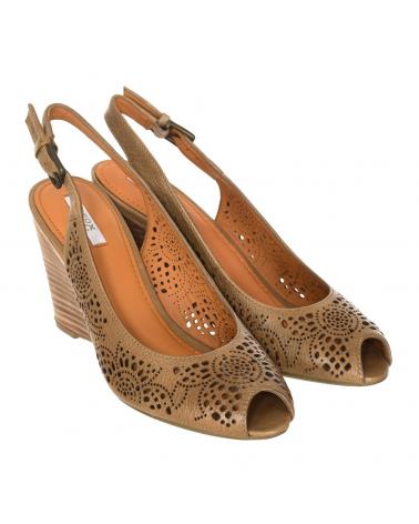 Sandalias de Mujer GEOX SANDALIA CUNA MUJER PIEL PIEDRA
