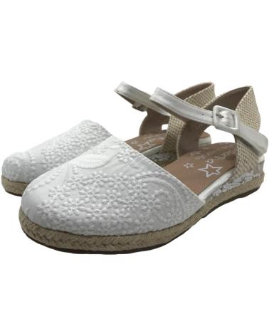 MANDARINA ESPARTENAS COMUNION NINA SHOES LUCIA BLANCO