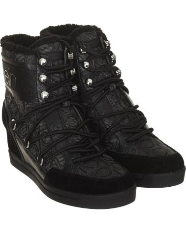 Botines de Mujer CALVIN KLEIN BOTIN FIORENZA CON CUNA NEGRO-NEGRO