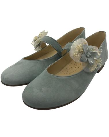 ANDANINES ZAPATO COMUNION NINA 251251-8 AGUAMARINA