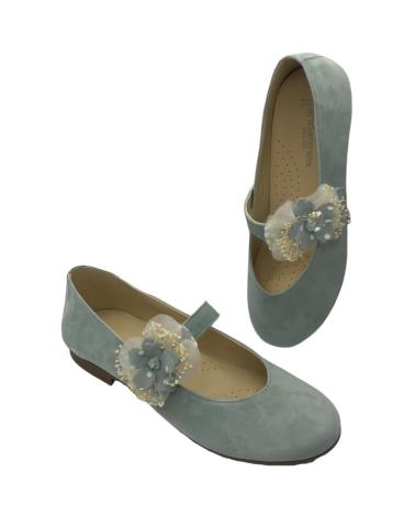 ANDANINES ZAPATO COMUNION NINA 251251-8 AGUAMARINA