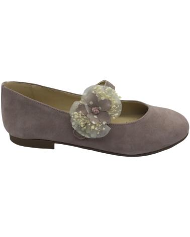 ANDANINES ZAPATO COMUNION NINA 251251-10 NUDE