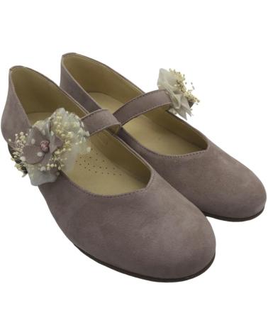 ANDANINES ZAPATO COMUNION NINA 251251-10 NUDE