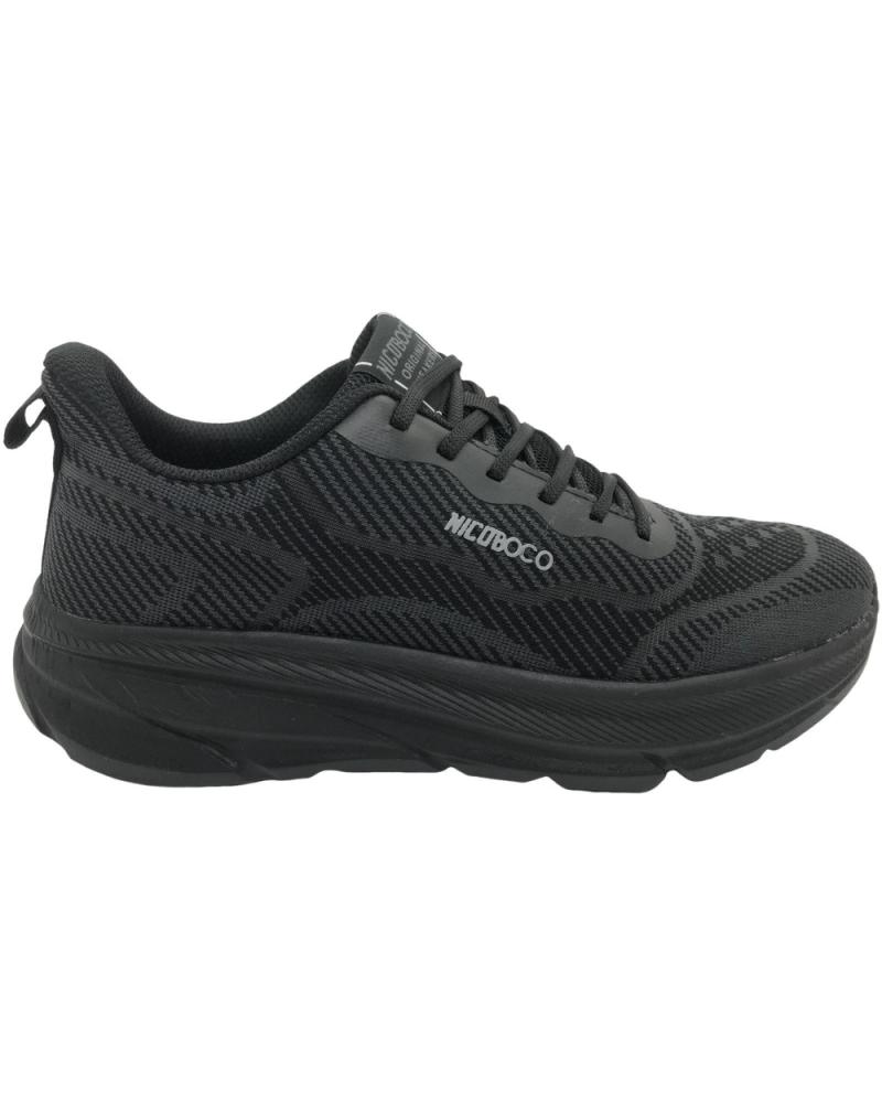 NICOBOCO ZAPATILLA DEPORTIVA HOMBRE FLYNIT 42-205 NEGRO