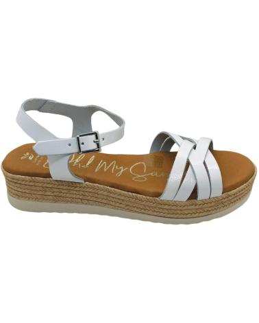 OH MY SANDALS SANDALIA PIEL MUJER 5690 BLANCO
