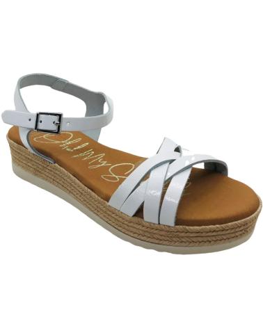 OH MY SANDALS SANDALIA PIEL MUJER 5690 BLANCO