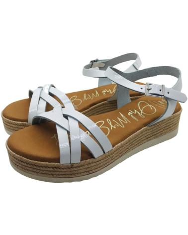 OH MY SANDALS SANDALIA PIEL MUJER 5690 BLANCO