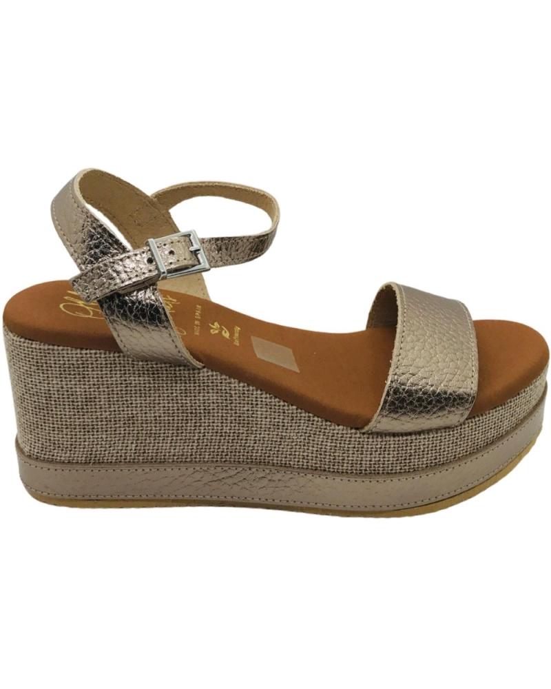 OH MY SANDALS SANDALIA PIEL MUJER 5735 BRONCE