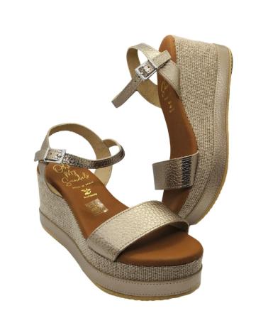 OH MY SANDALS SANDALIA PIEL MUJER 5735 BRONCE