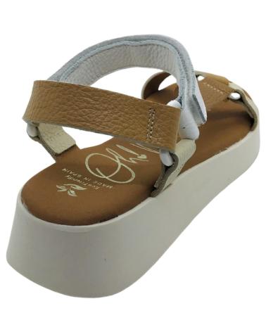 OH MY SANDALS SANDALIA PIEL MUJER 5653 BLANCO