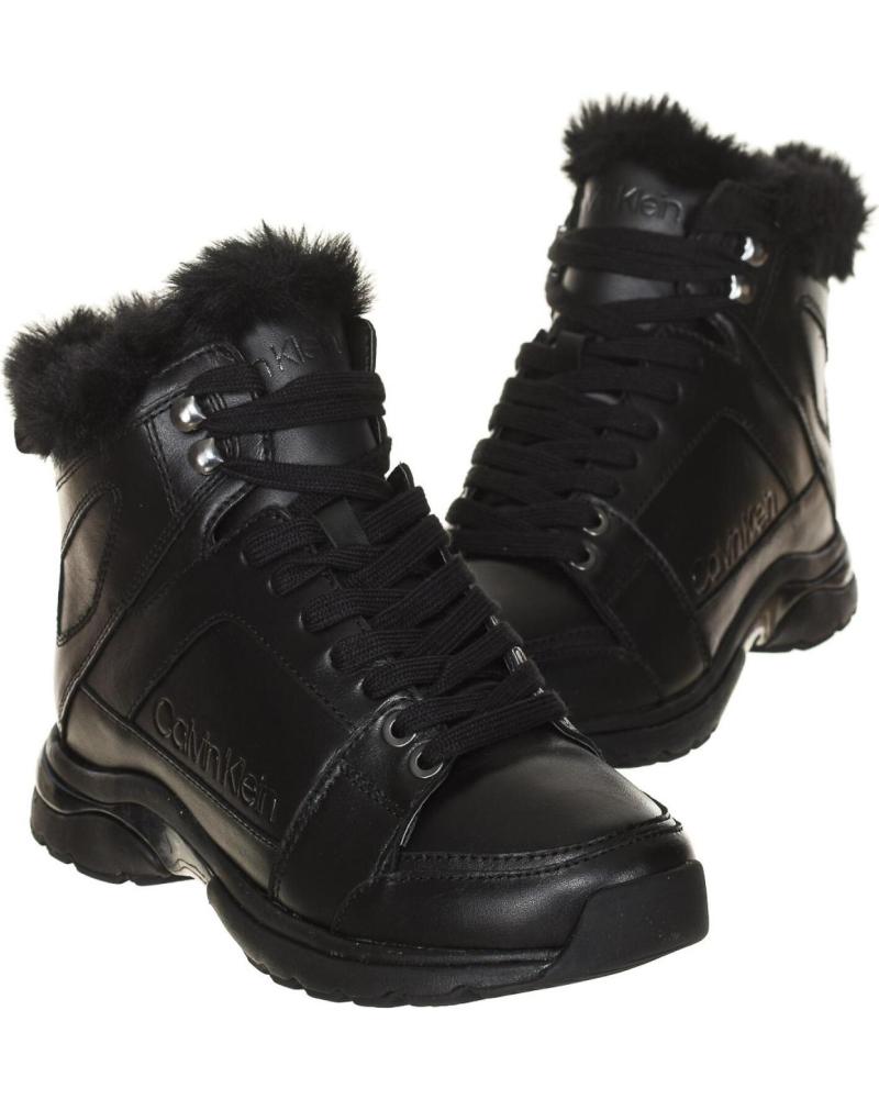 Sports Shoes De Mujer CALVIN KLEIN SNEAKER ABOTINADO CANDAL NEGRO