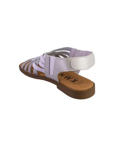 MARCA INEXISTENTE KAMINA T1101 SANDALIAS DE MUJER PIEL BLANCO