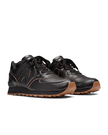 NEW BALANCE MADE IN UK 576 - BISCUIT EDGE LEATHER - 41 1-2 BLACK