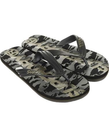 Infradito SUPERDRY  per Uomo CHANCLAS FLIP FLOP  NEGRO-CAMUFLAJE