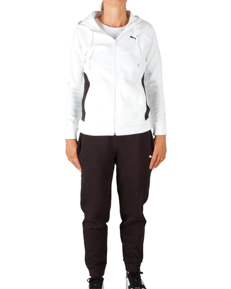 PUMA MODELO CLASSIC HOODED TRACK PARA BLANCO