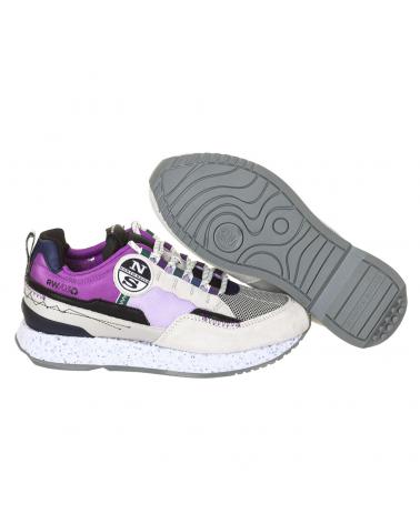 Woman sports shoes NORTH SAILS SNEAKERS RW03 ECLIPSE  VIOLETA-BEIG