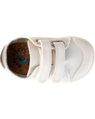 PABLOSKY ZAPATILLAS LONA BA NINA 980100 BLANCO