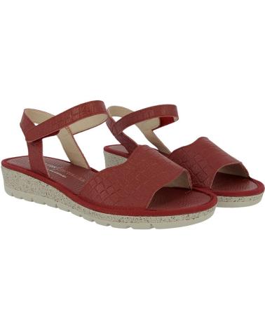 D`CUTILLAS SANDALIA DE MUJER DOCTOR CUTILLAS 35325 AUTOADHERENTE ROJO