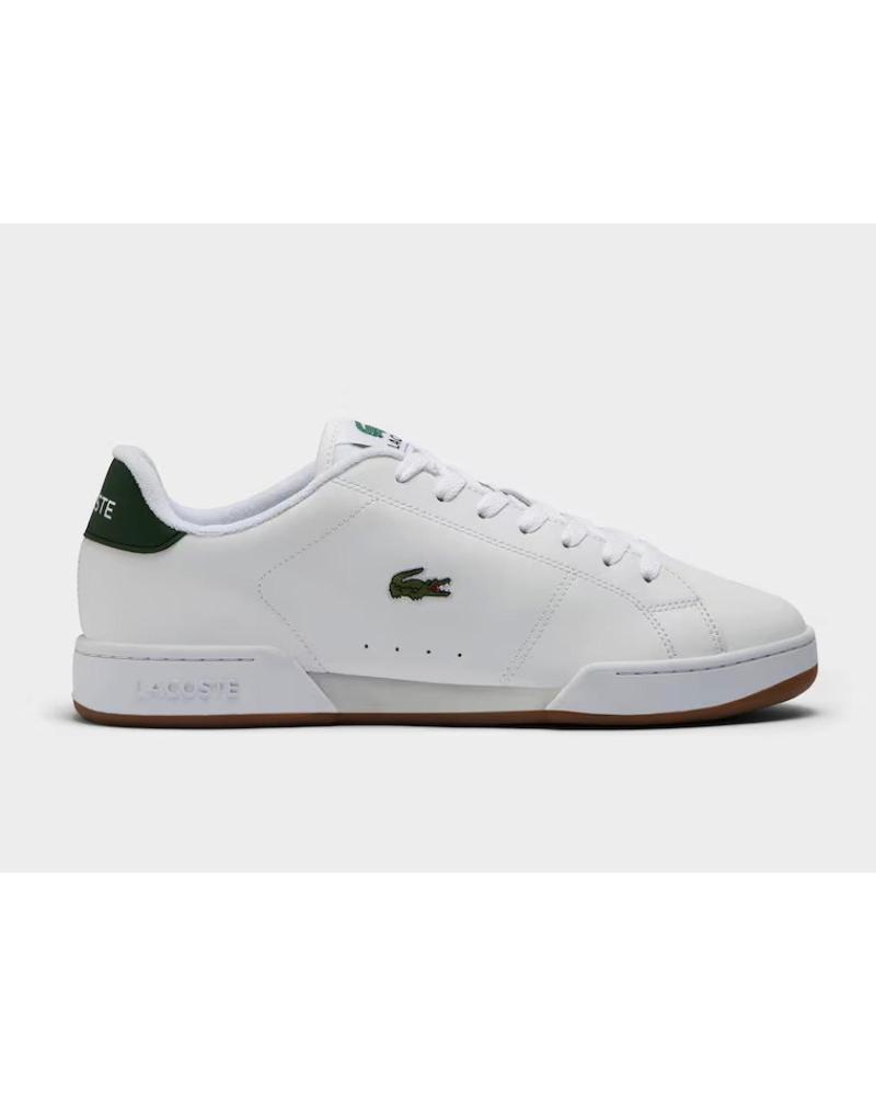 LACOSTE COURT MASTER CON APLIQUES EN CONTRASTE BLANCO VERDE