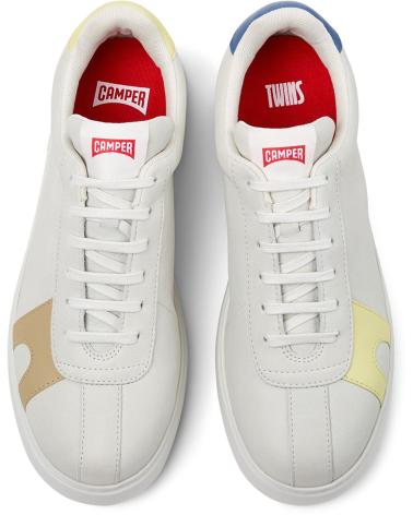 CAMPER SNEAKERS DE PIEL TWINS K100743 BLANCO043