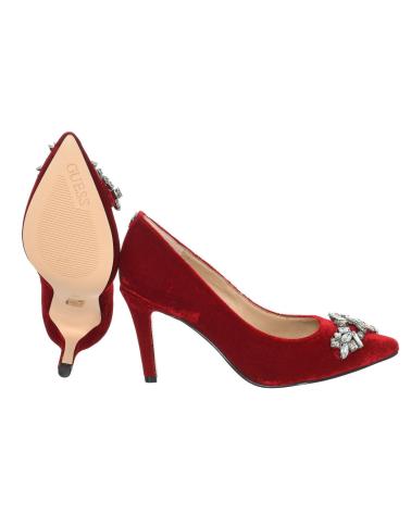 GUESS ZAPATOS DE TACON CON PUNTERA EN PICO FLELD3FAB08 PARA MUJER ROJO