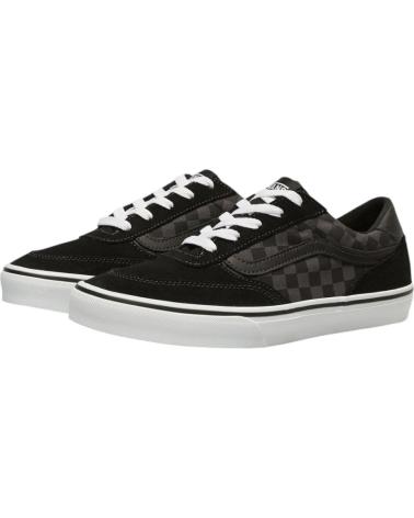 VANS OFF THE WALL ZAPATILLAS VANS BROOKLYN LS CHECKERBOARD NEGRO ASPHAL VN000D MULTICOLOR