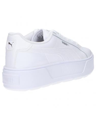 Sneaker PUMA  für Damen und Mädchen und Junge 387374 KARMEN L JR  01 WHITE